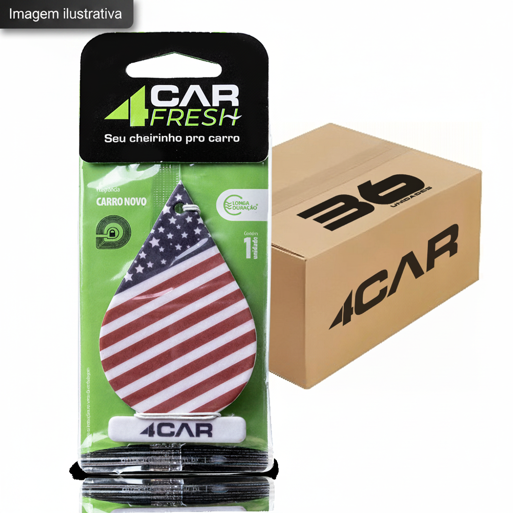 CAIXA AROMATIZANTE FRESH CARRO NOVO