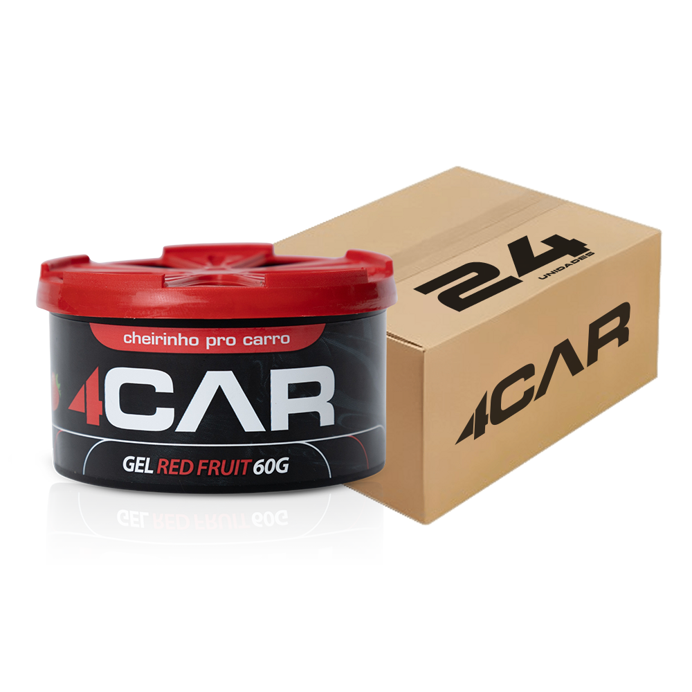CAIXA AROMATIZANTE GEL RED FRUIT