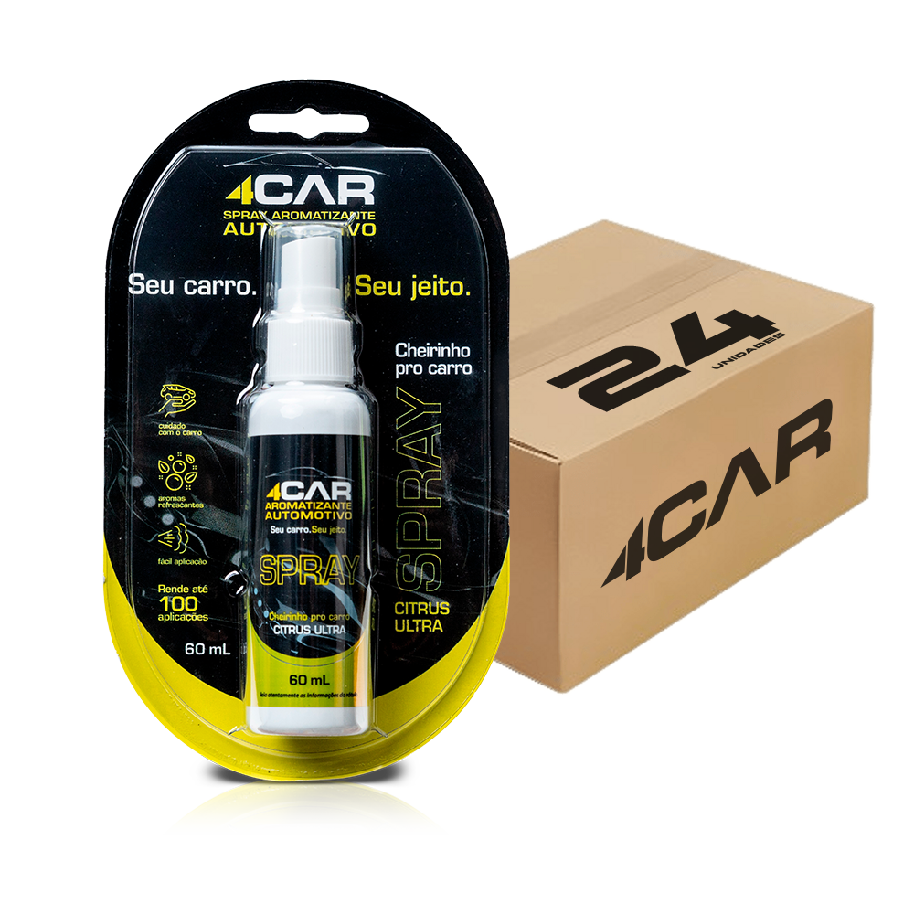 CAIXA AROMATIZANTE SPRAY CITRUS