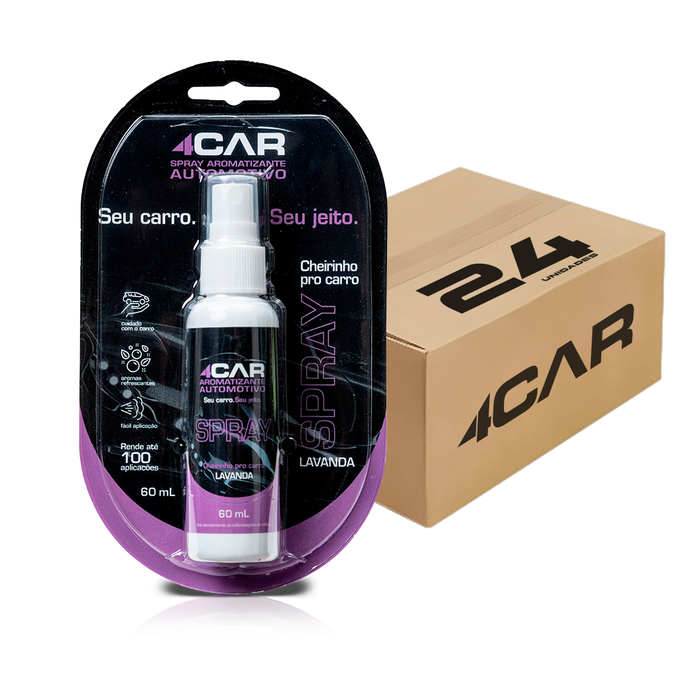 CAIXA AROMATIZANTE SPRAY LAVANDA