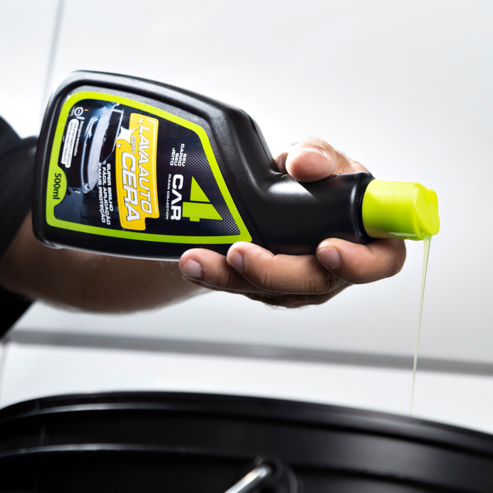 CAIXA LAVA AUTO COM CERA