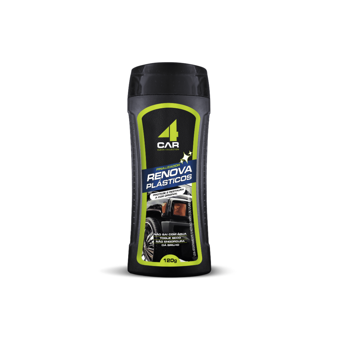 4CAR RENOVADOR DE PLÁSTICO 120G