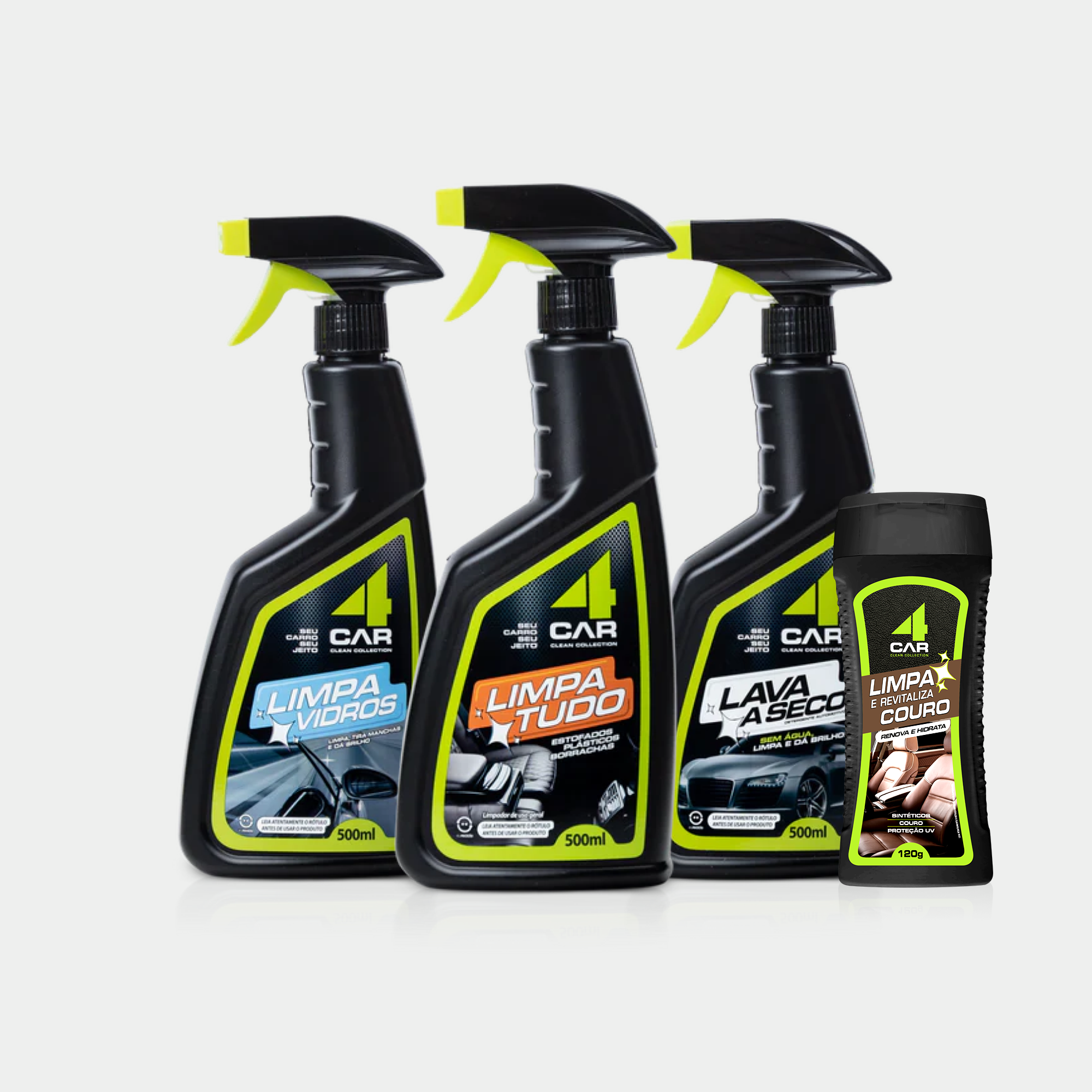 KIT LIMPEZA INTERIOR E EXTERIOR