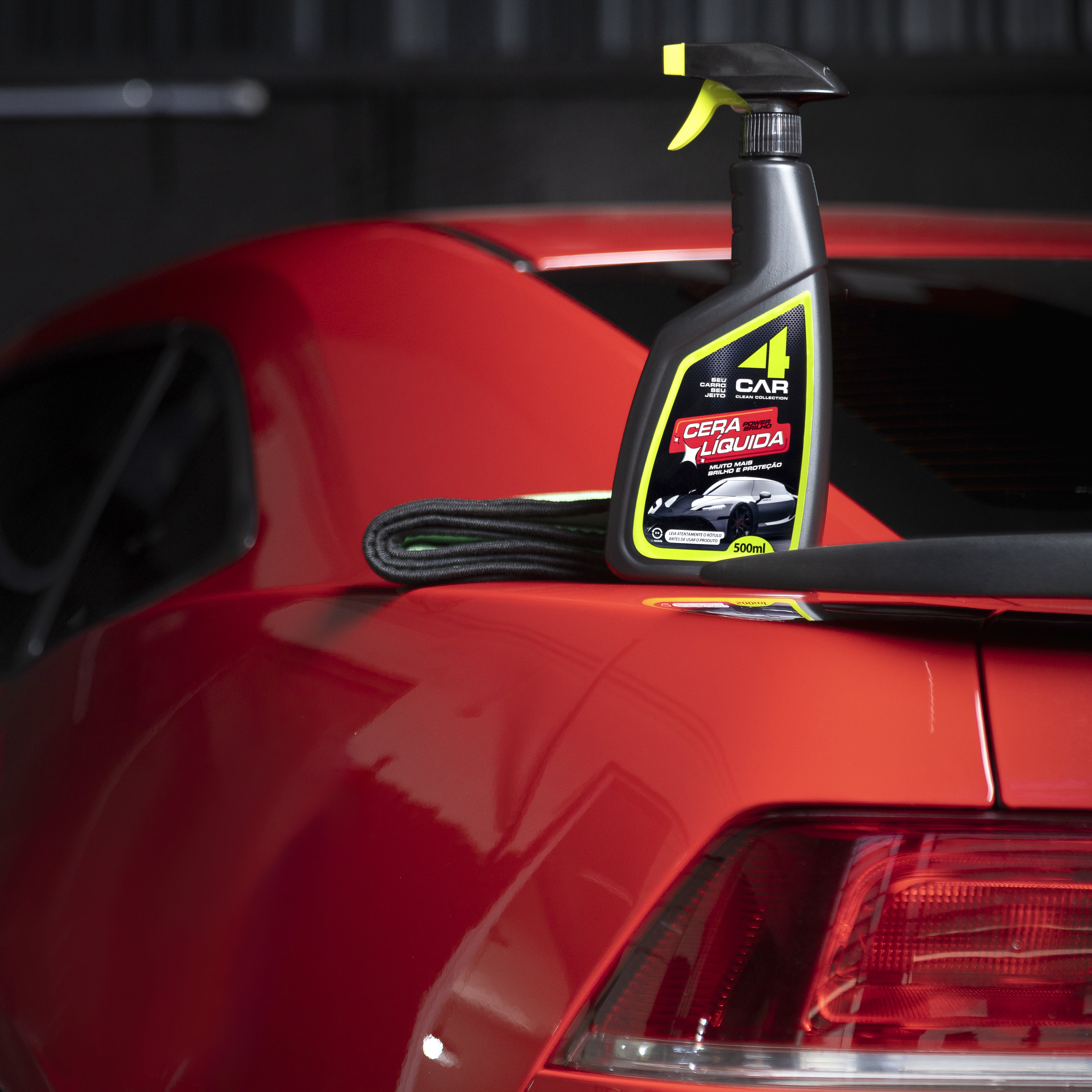 Limpeza externa para carros