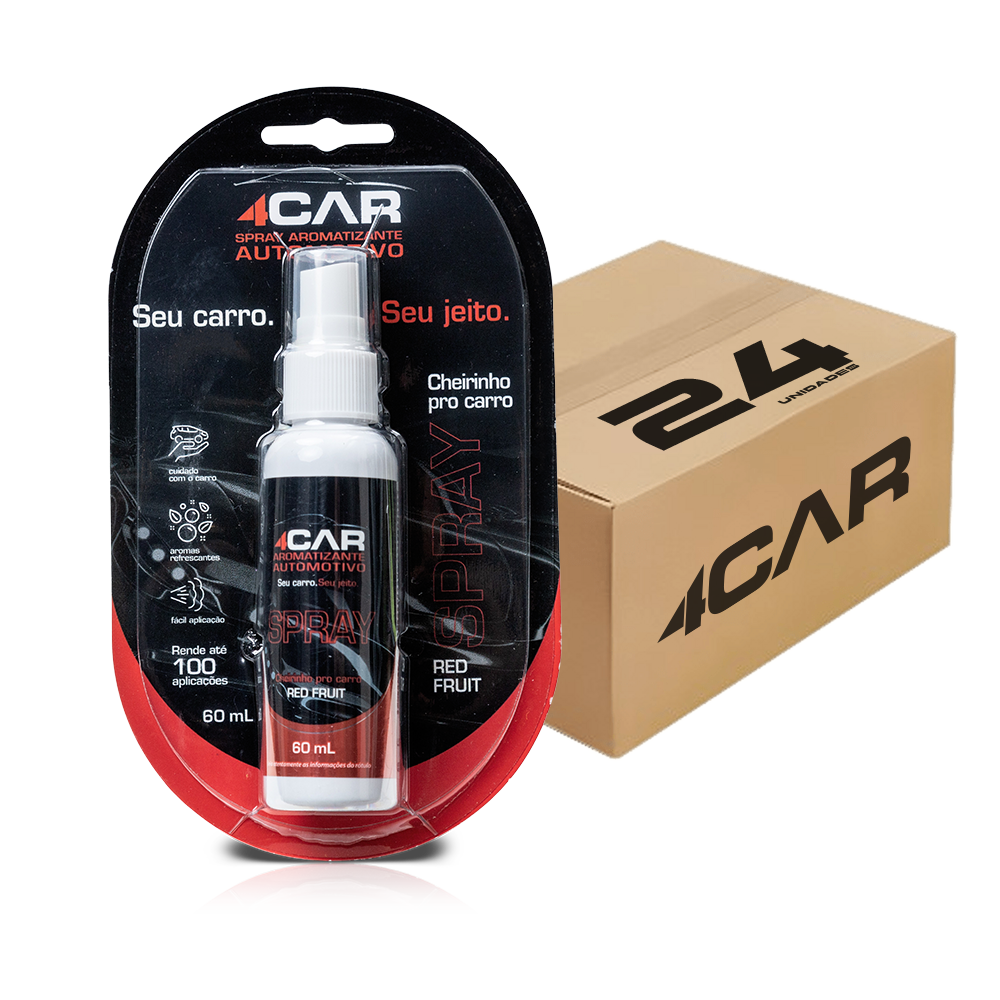 CAIXA AROMATIZANTE SPRAY RED FRUIT